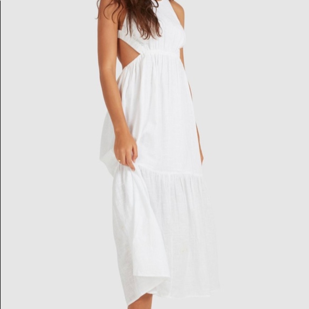 Billabong Shore Thing Maxi Dress, White